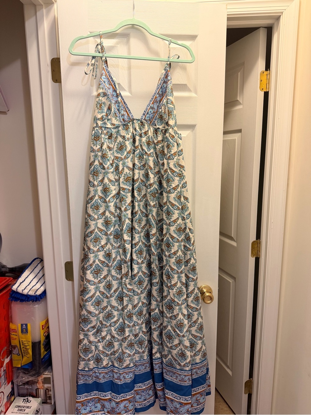 Free People Sorrento stroll printed maxi dress